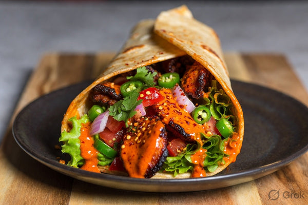 Chicken Chips Tortilla Fold with HOOKd Tandoori Chicken Chips