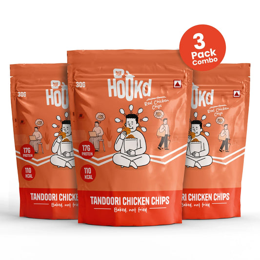 Tandoori Tikka Chicken Chips Combo (30g x 3)